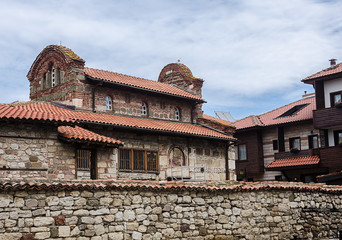 Nessebar, Bulgaria July 20 2019.Church of Saint Stephen in Nesebar.Historic building in the ancient city of Nessebar in Bulgaria.