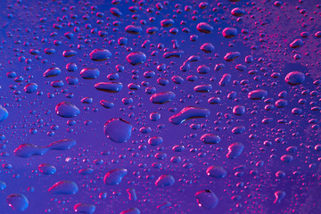 Fashion UV highlighted water background.