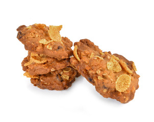 Cookies isolated on a white background