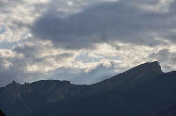 Obraz premium Mountain shapes