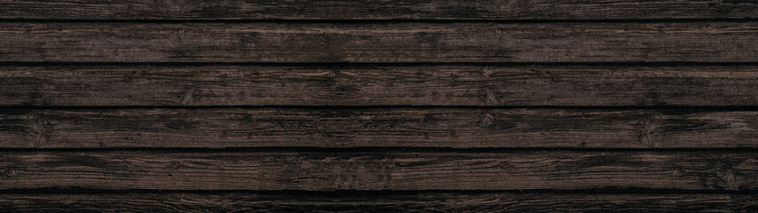 alte braune dunkle rustikale Holztextur - Holz Hintergrund Banner lang