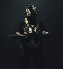 special forces soldier , military concept - 285075333