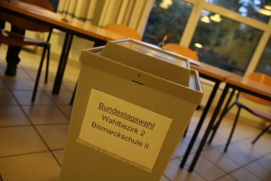 Bundestagswahl Wahlurne
