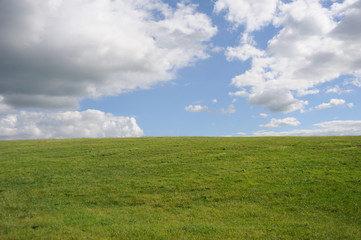 Landscape in country setting