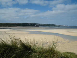 Fototapeta na wymiar White Sands - Cornish Coast