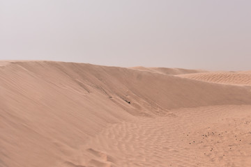 Fototapeta na wymiar Sahara Desert in Tunis, Tunissia