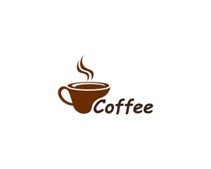 Coffee cup Logo Template vector icon design