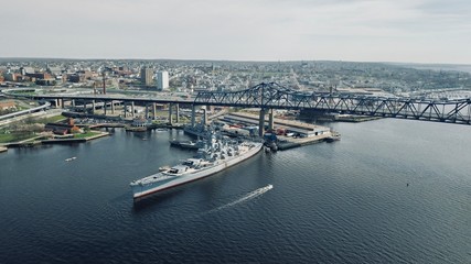 view of port of barcelona
