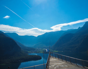 Scenic point of Hallstatt