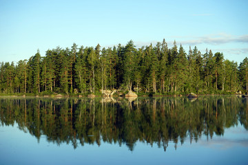 Fototapeta na wymiar Lake in Sweeden