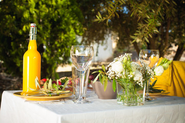 rendezvous in the city park under the olive trees