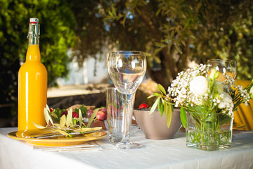 rendezvous in the city park under the olive trees