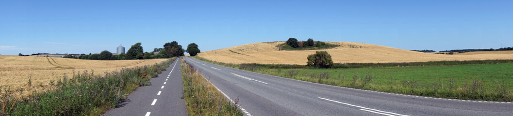 Panorama of farmland