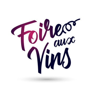 Logo foire aux vin