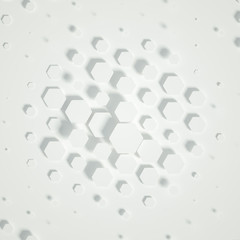 Volumetric texture abstract background. 3d illustration, 3d rendering.