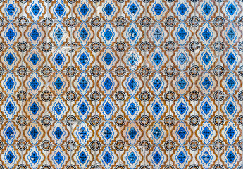 Background of vintage ceramic tiles