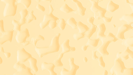 Obraz premium Volumetric texture abstract background. 3d illustration, 3d rendering.
