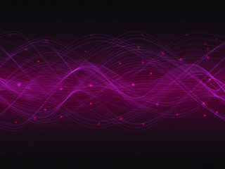 Obraz premium EPS 10 vector. Futuristic colorful background. Backdrop with lines and waves.