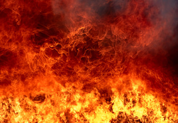 Fototapeta na wymiar Abstract of blaze fire flame texture for background.