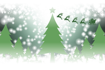 #Background #wallpaper #Vector #free #christmas #Xmas merry christmas,eve,fir tree,message,greeting card,santa claus,gift,white snowflakes,winter,event,party クリスマスカード,コピースペース,冬のイベント,無料,宣伝広告ポスター
