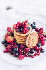 Cottage cheese pancakes