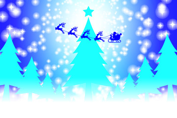 #Background #wallpaper #Vector #free #christmas #Xmas merry christmas,eve,fir tree,message,greeting card,santa claus,gift,white snowflakes,winter,event,party,ornamentクリスマスカード,コピースペース,12月イベント,無料,飾り,ツリー