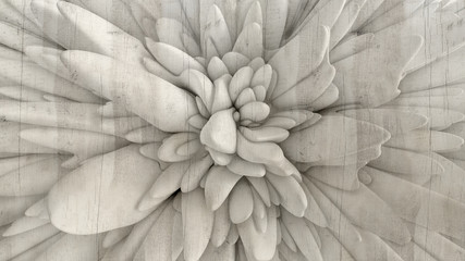 Fototapeta na wymiar Volumetric texture abstract background. 3d illustration, 3d rendering.