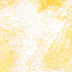Watercolor yellow background on paper. Abstract illustration.
