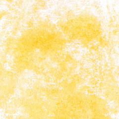Watercolor yellow background on paper. Abstract illustration.
