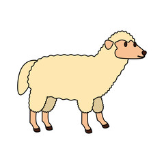 farm cute mammal animal cartoon