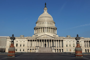 Capitol Building of the United States. It houses the chambers of the House of Representatives and the Senate I