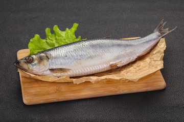 Salted herring fish