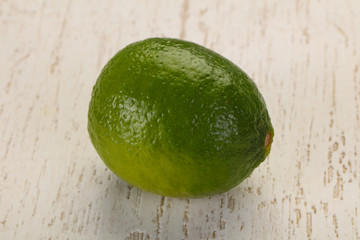 Ripe green lime