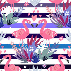 Flamingo pattern7