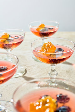 Blackberry Honey Sidecar Cocktail