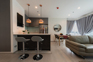 Modern kitchen interior