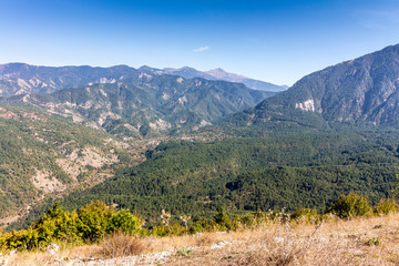 Pindos-Gebirge bei Konitsa in Griechenland - 285118916