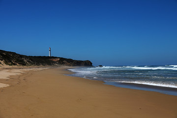 Leuchtturm am Strand in Australilen