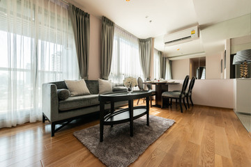  Interior, beautiful apartment, luxurious living room