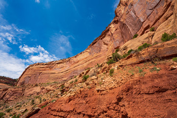 Sandstone Cliffs of The Colorado National Monument