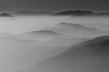 The plateau of Cansiglio in Italy / View from Mount Pizzoc