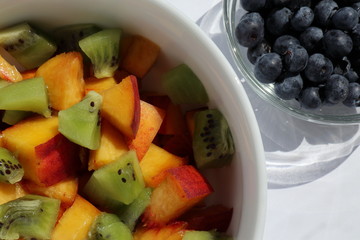 fresh fruits and vegetables