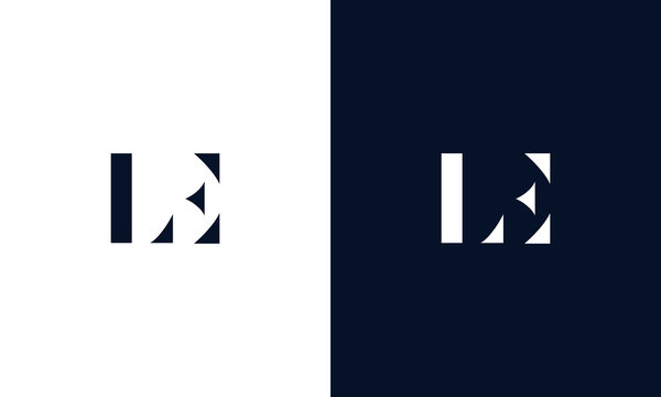 Abstract letter AK logo. This logo icon incorporate with abstract shape in the creative way.