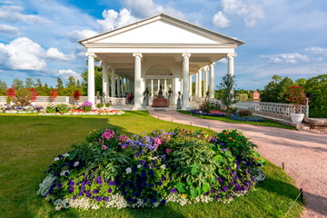 Cameron gallery of Catherine palace in Tsarskoe Selo (Pushkin), St. Petersburg, Russia