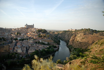 Fototapeta na wymiar Toledo City Cityscape Spain 