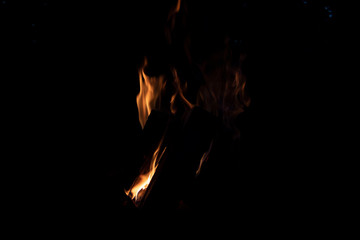 We smoke bonfires in the evening