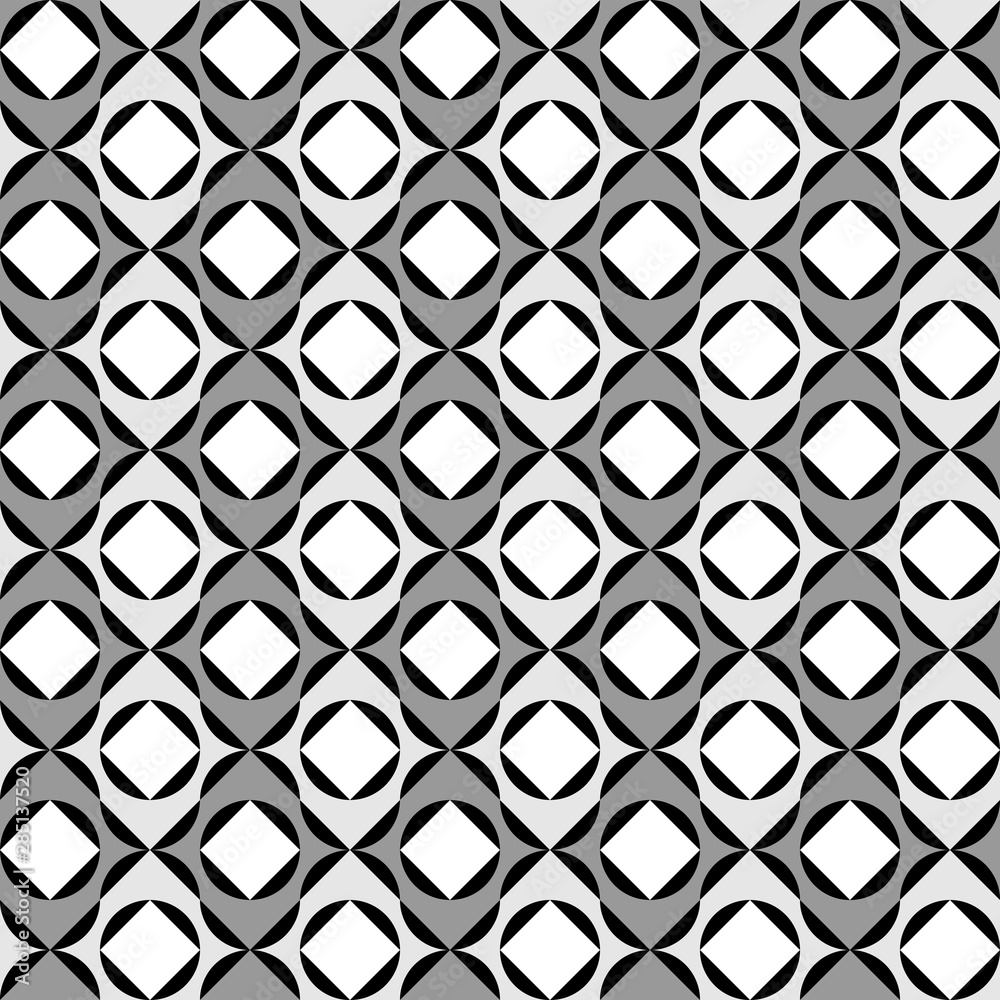 Aufkleber luxury circle and square geometric background for pattern and design