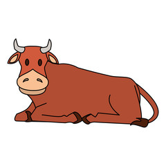 farm cute mammal animal cartoon