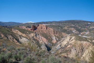Paisajes diversos de la Alpujarra