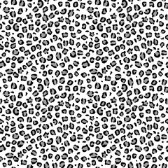 Leopard seamless print pattern animal vector skin texture
